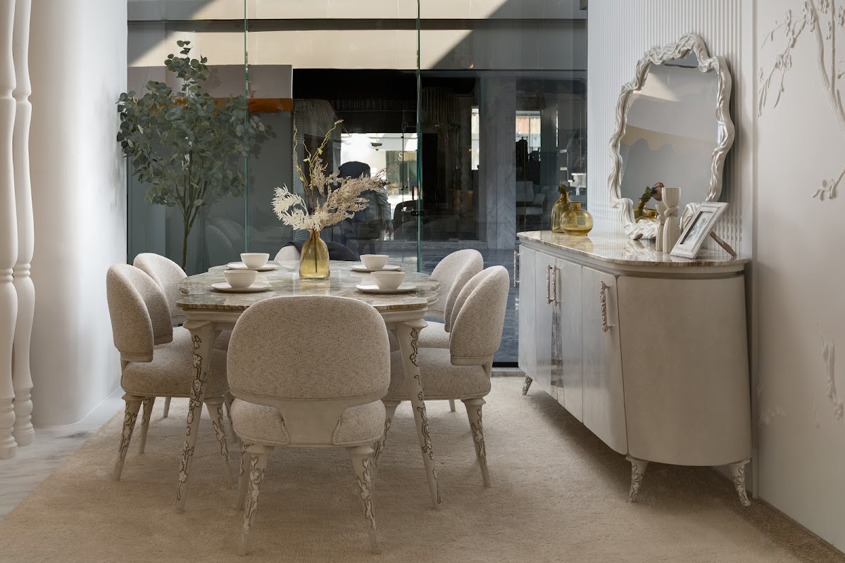 Lavender Dining Room